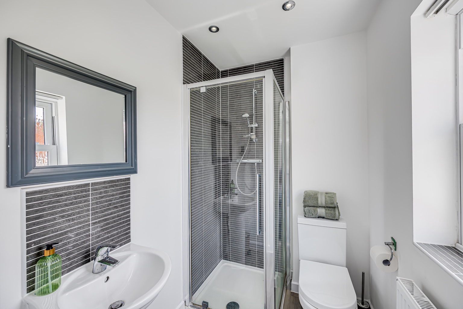 Modern shower room