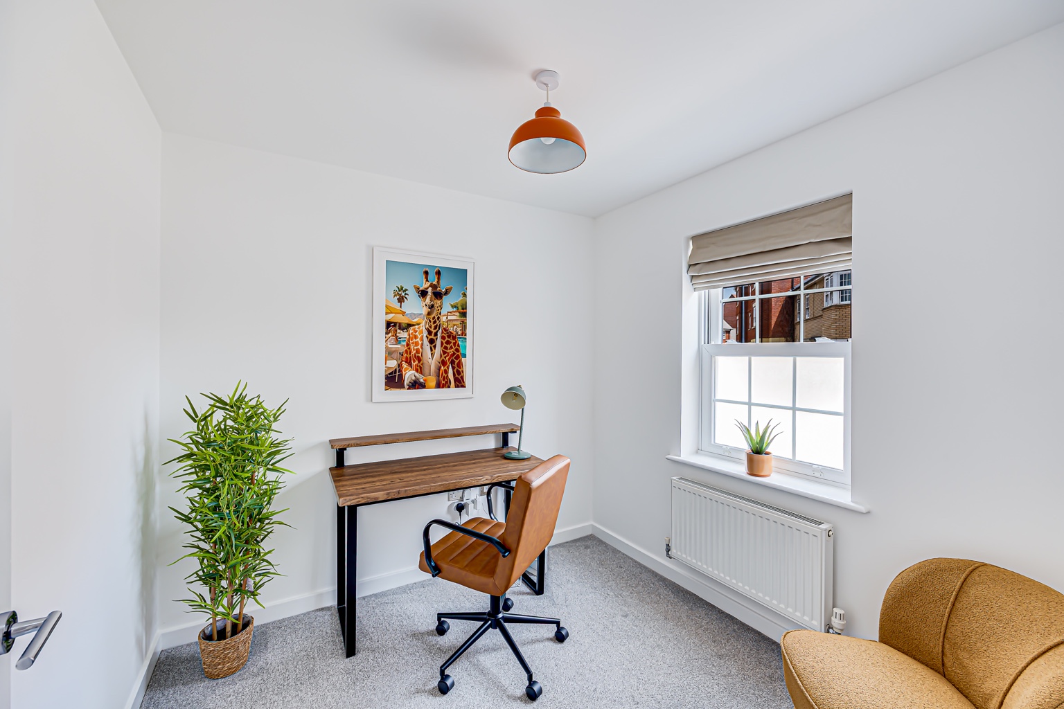A dedicated place to work from home