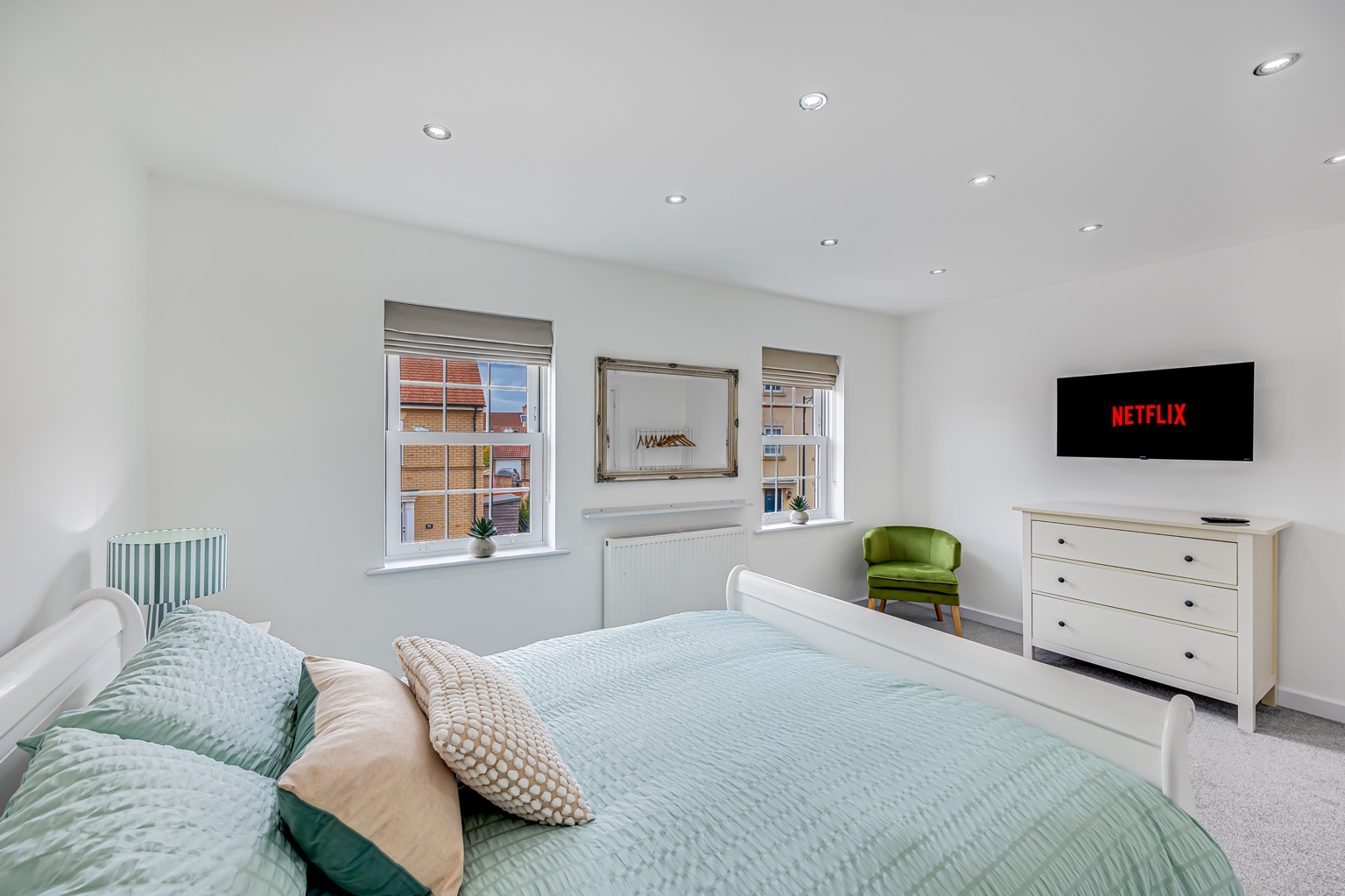 Universal Comfort bedrooms photograph