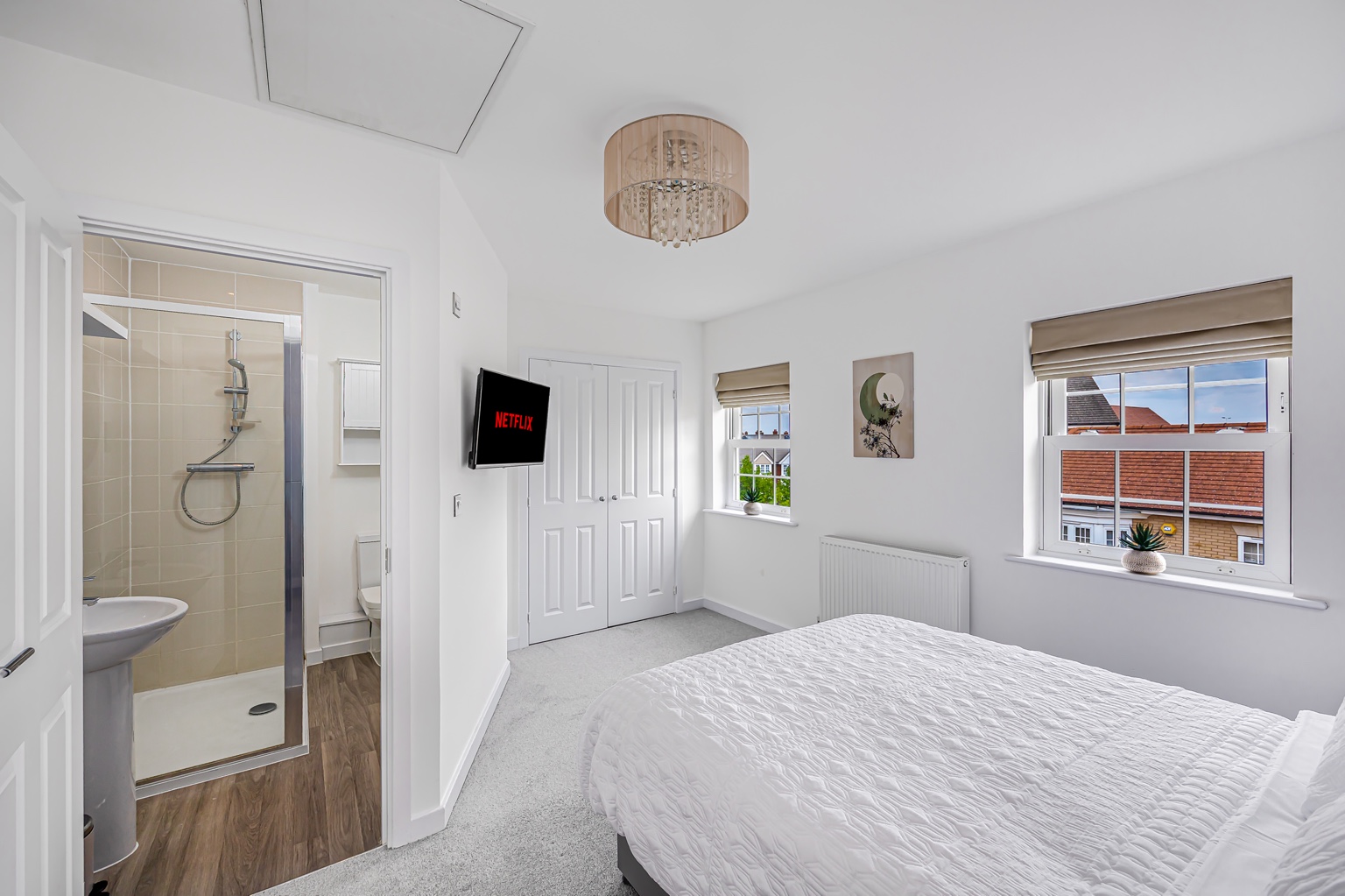 Universal Comfort bedrooms photograph