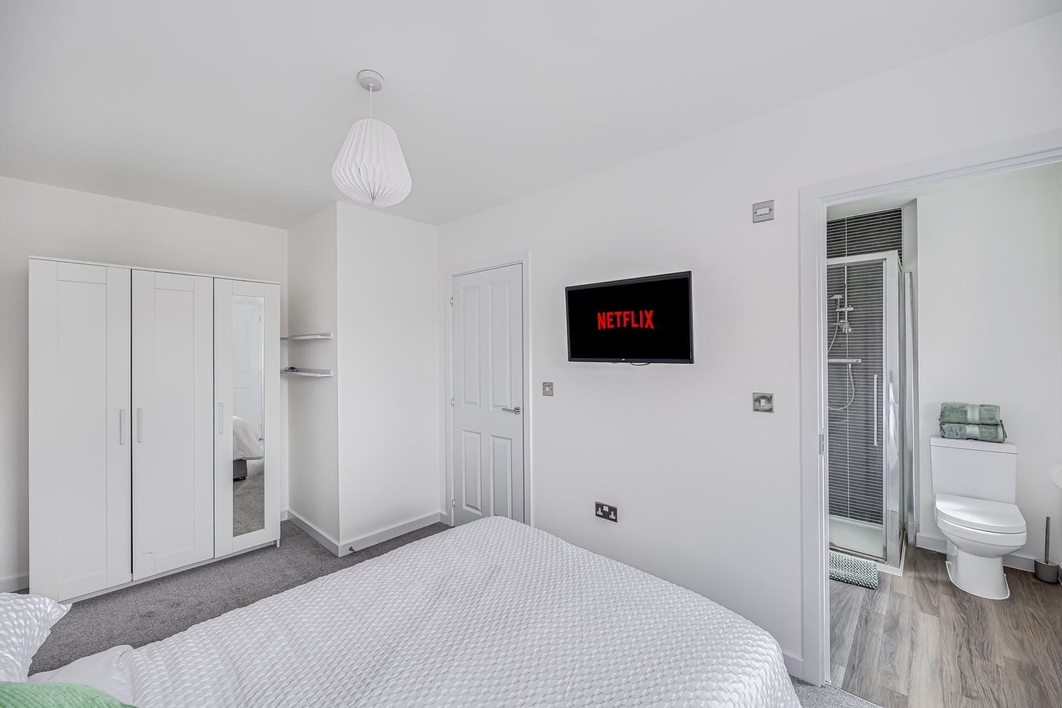 Universal Comfort bedrooms photograph