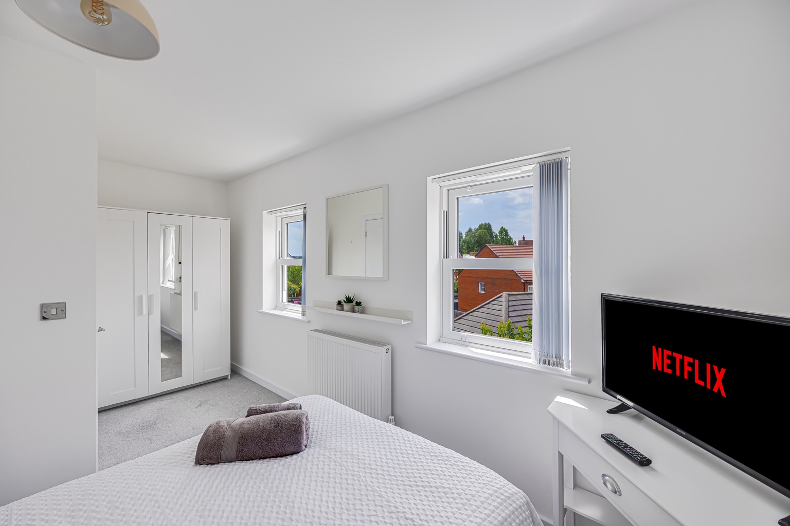 Universal Comfort bedrooms photograph